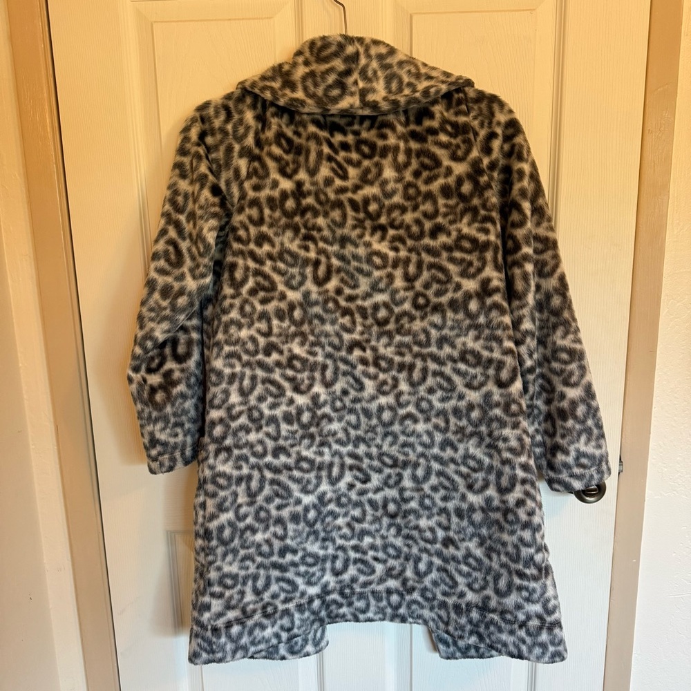 A New Day Women’s Leopard Print Women's Trench Coat with Pockets - Size S - Picture 5 of 8